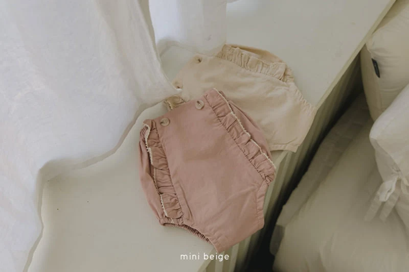 The Beige - Korean Baby Fashion - #babyboutiqueclothing - Cut Shirring Bloomers - 11