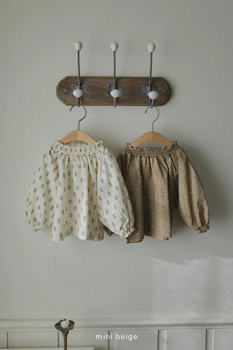 The Beige - Korean Baby Fashion - #babyfashion - 25 Smoke Blouse