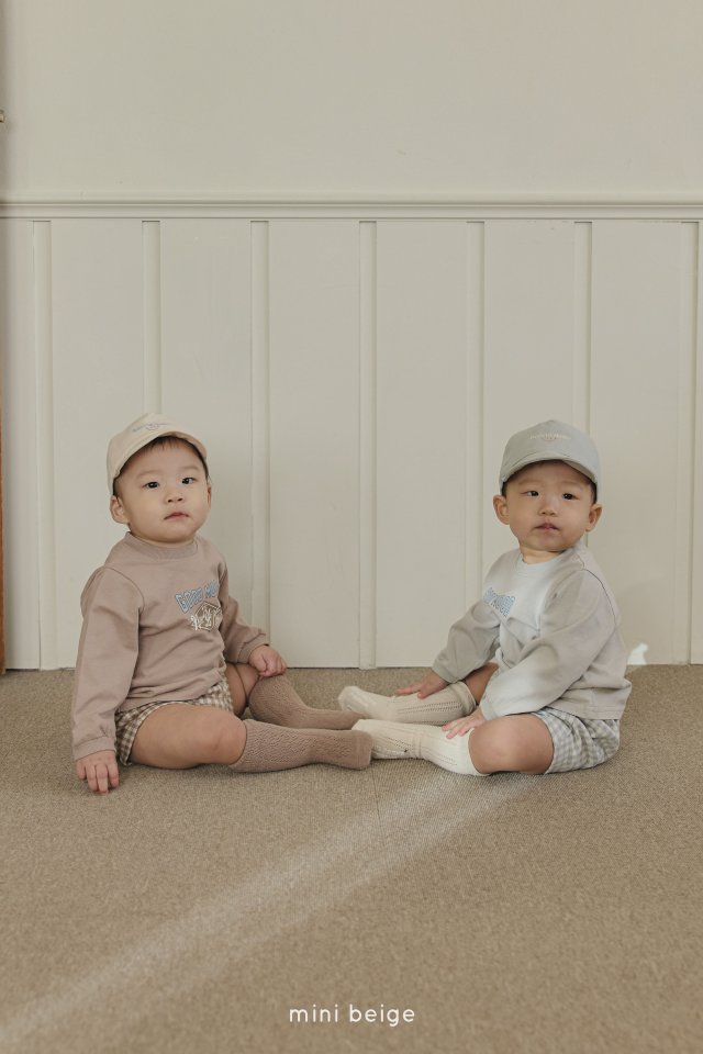 The Beige - Korean Baby Fashion - #babyfever - Printed Long Sleeve Tee - 7