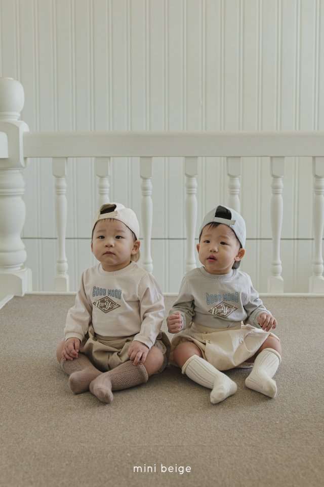 The Beige - Korean Baby Fashion - #babygirlfashion - Printed Long Sleeve Tee - 8