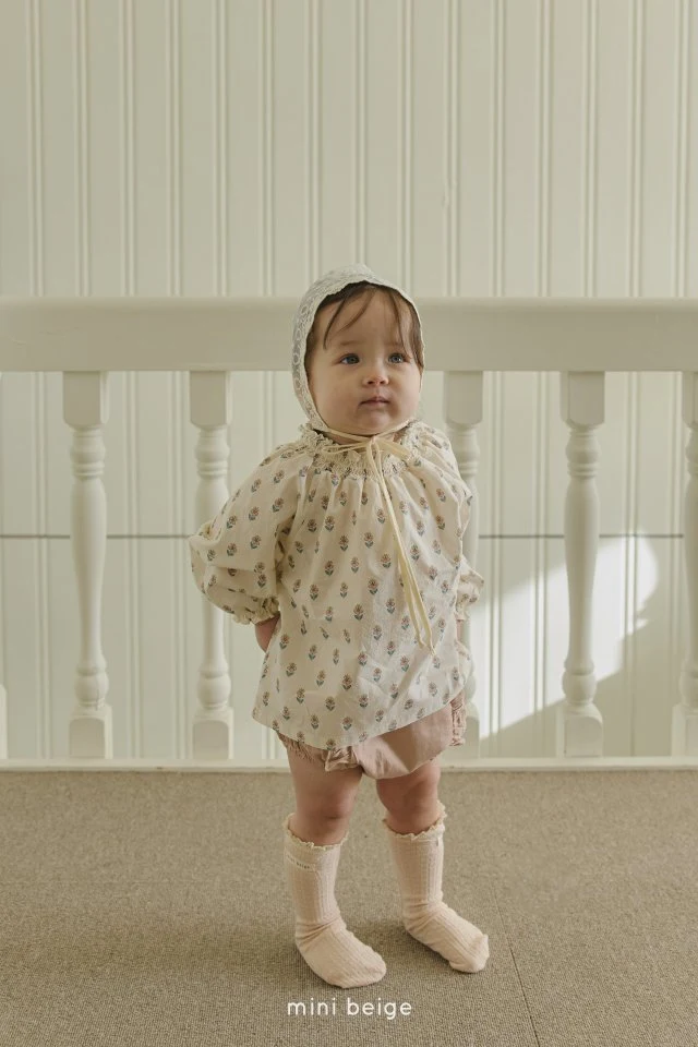 The Beige - Korean Baby Fashion - #babyootd - 25 Smoke Blouse - 6