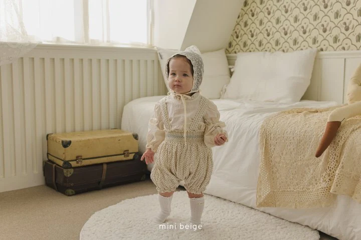 The Beige - Korean Baby Fashion - #babyoutfit - 25 Puff Sleeve Blouse - 8