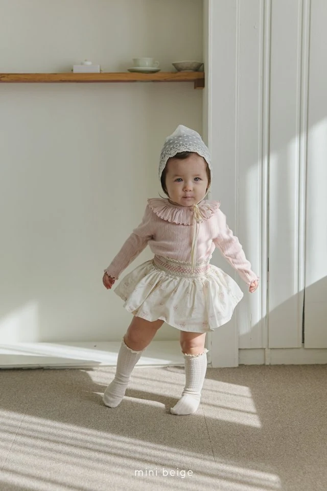 The Beige - Korean Baby Fashion - #babyoutfit - Mini Knee Socks - 11