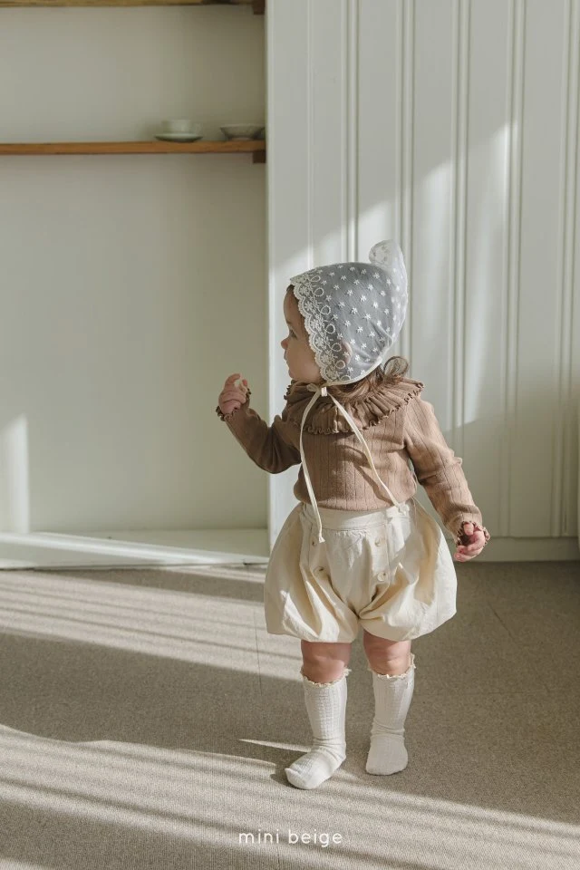 The Beige - Korean Baby Fashion - #babyoutfit - Pin-tuck Bloomers - 3