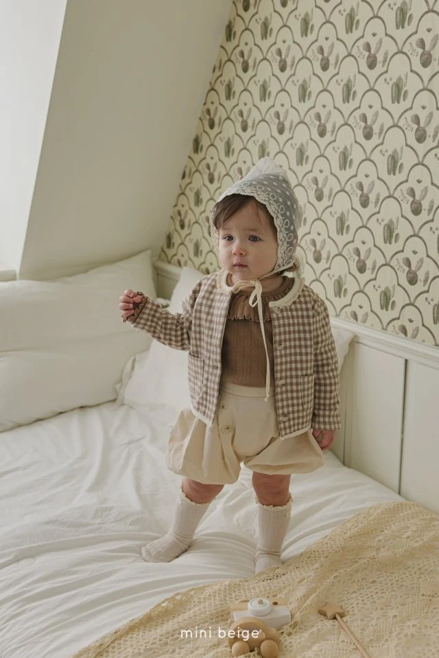 The Beige - Korean Baby Fashion - #babywear - Pin-tuck Bloomers - 5