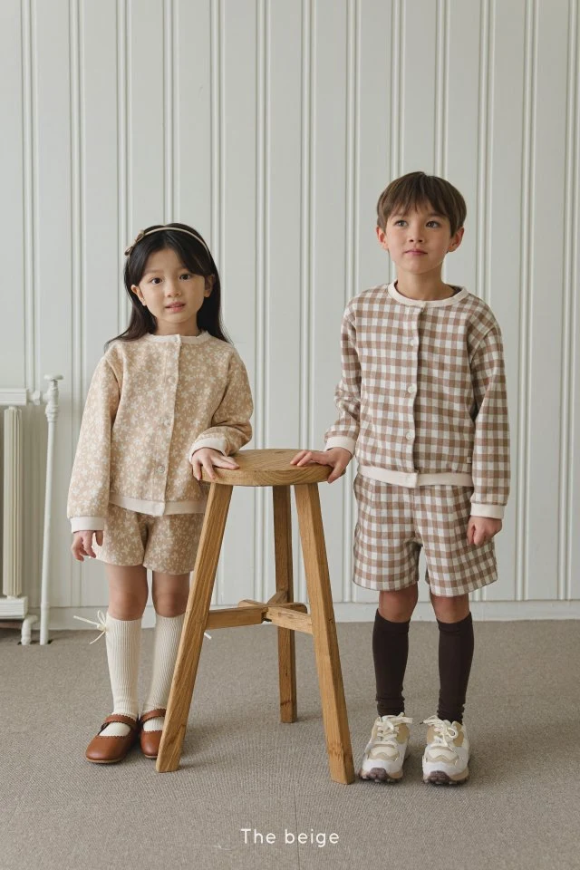 The Beige - Korean Children Fashion - #Kfashion4kids - Jacquard Cardigan