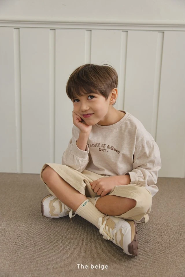 The Beige - Korean Children Fashion - #childofig - 25 Spring Single Tee - 3