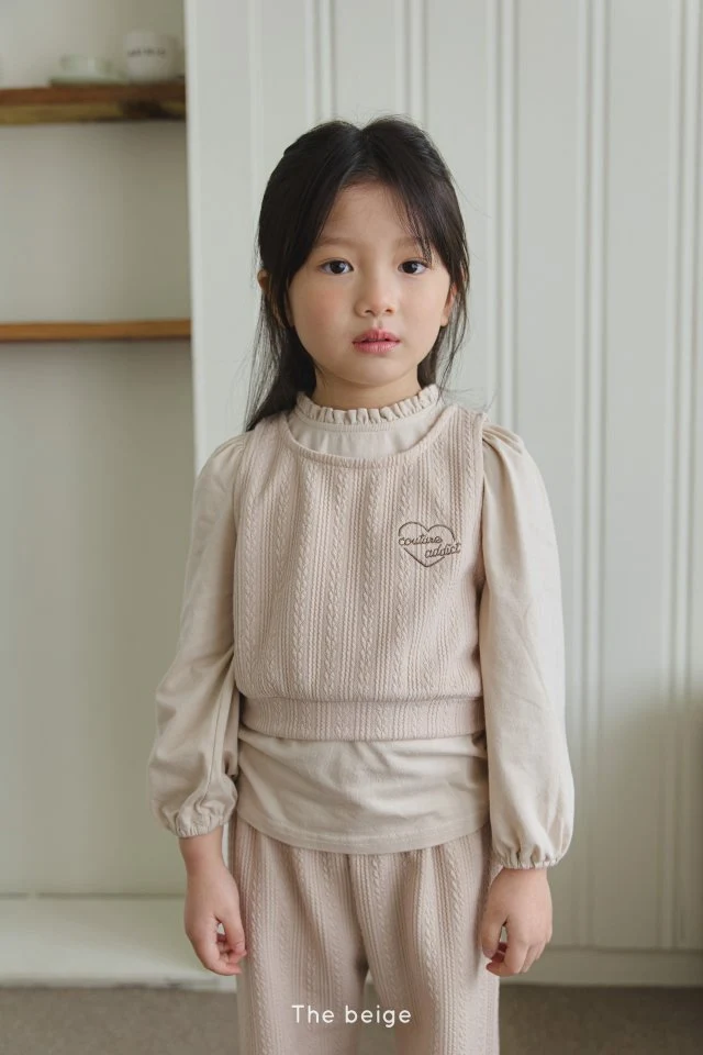 The Beige - Korean Children Fashion - #childofig - Modal Single Tee