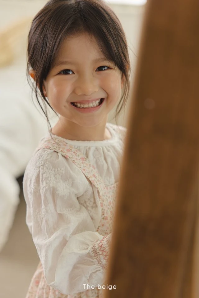 The Beige - Korean Children Fashion - #childofig - Smoked Shirring Blouse - 9