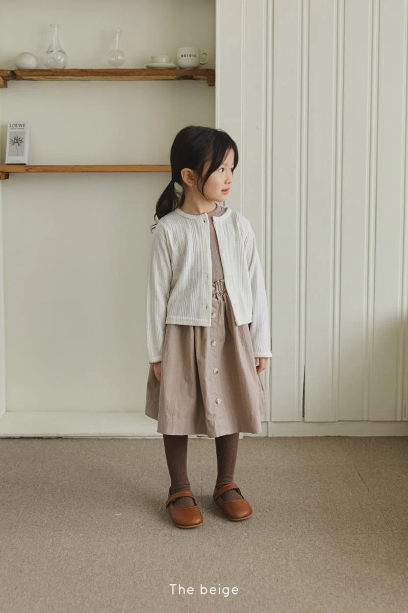 The Beige - Korean Children Fashion - #childofig - Pincoat Cardigan - 9