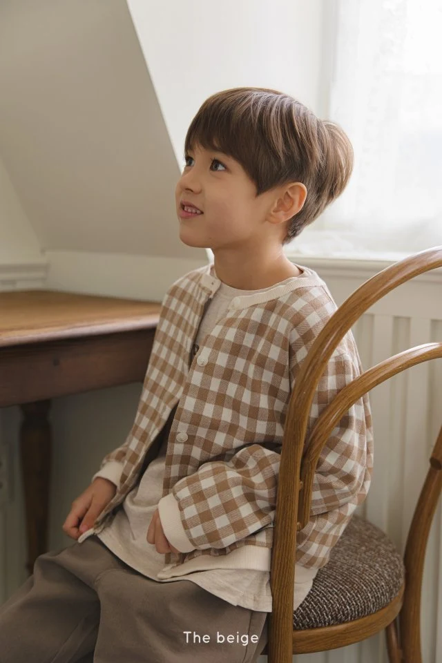 The Beige - Korean Children Fashion - #childofig - Jacquard Cardigan - 6