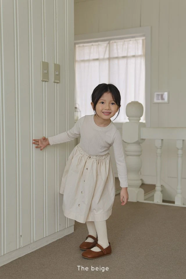 The Beige - Korean Children Fashion - #childofig - Double One-piece - 3