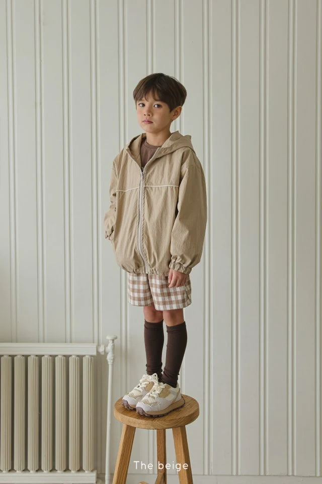 The Beige - Korean Children Fashion - #childofig - Hood Windbreaker - 2