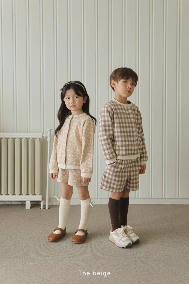 The Beige - Korean Children Fashion - #designkidswear - Jacquard Turk Shorts - 10