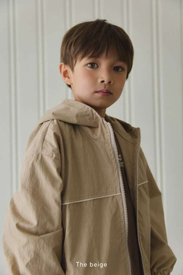 The Beige - Korean Children Fashion - #childrensboutique - Hood Windbreaker - 4