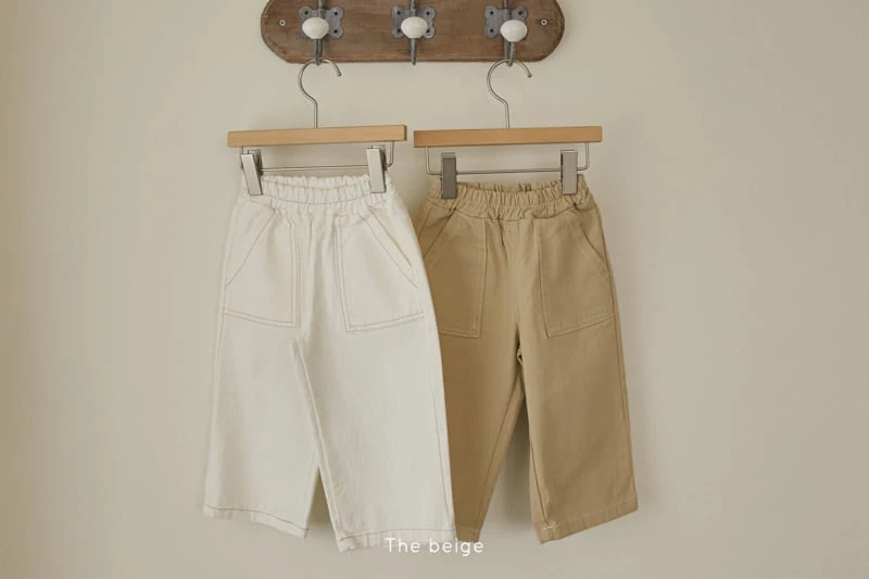 The Beige - Korean Children Fashion - #fashionkids - Line Basic Pants - 10