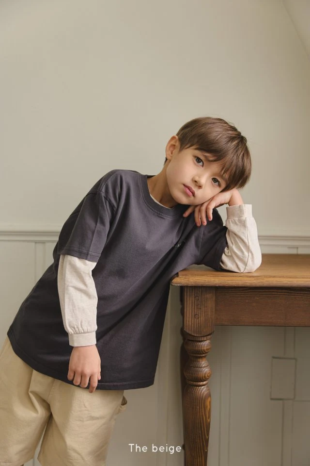 The Beige - Korean Children Fashion - #fashionkids - 25 Spring Single Tee - 7