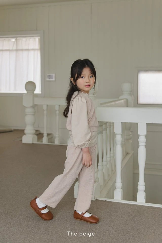 The Beige - Korean Children Fashion - #kidsshorts - Modal Single Tee - 6