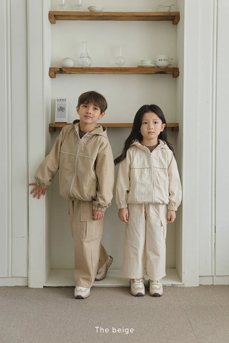 The Beige - Korean Children Fashion - #kidsstore - Hood Windbreaker - 8