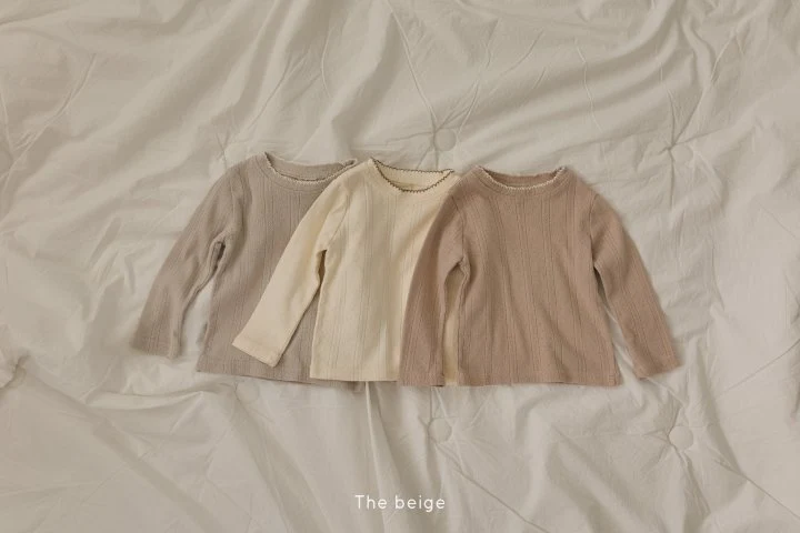 The Beige - Korean Children Fashion - #littlefashionista - Pincoat Round Tee - 11