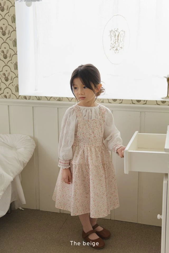 The Beige - Korean Children Fashion - #littlefashionista - Smoked Shirring Blouse - 5