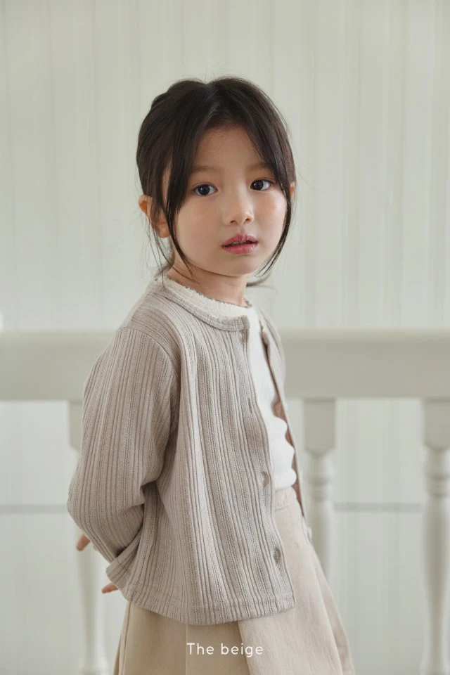 The Beige - Korean Children Fashion - #Kfashion4kids - Pincoat Cardigan - 4