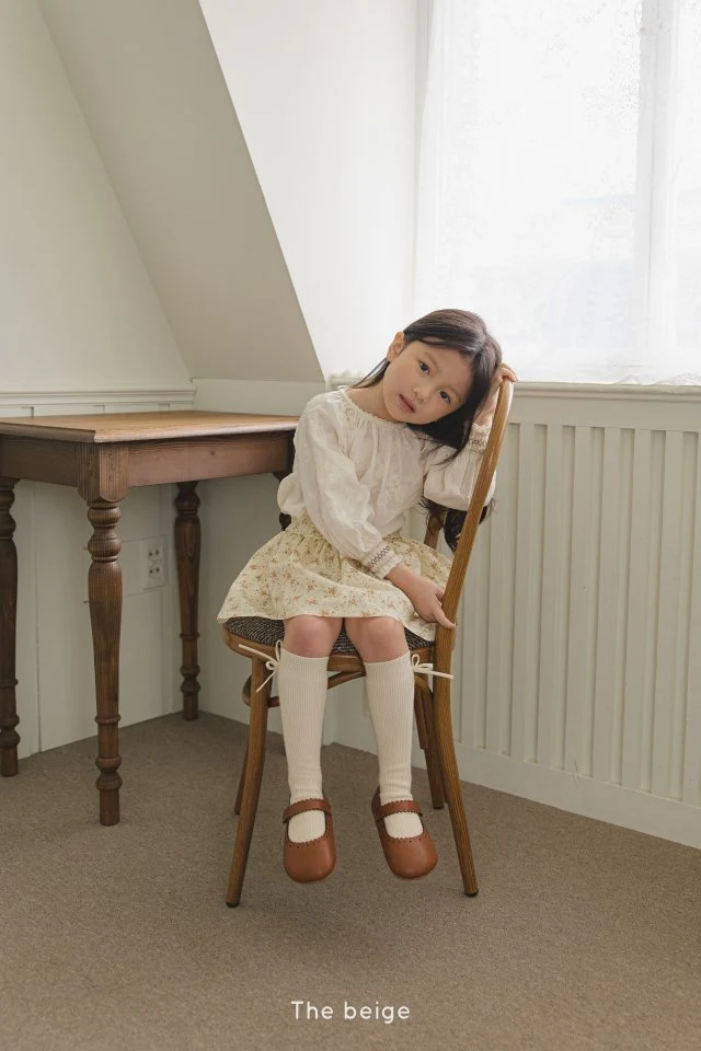 The Beige - Korean Children Fashion - #magicofchildhood - Ribbon Frill Skirt - 3