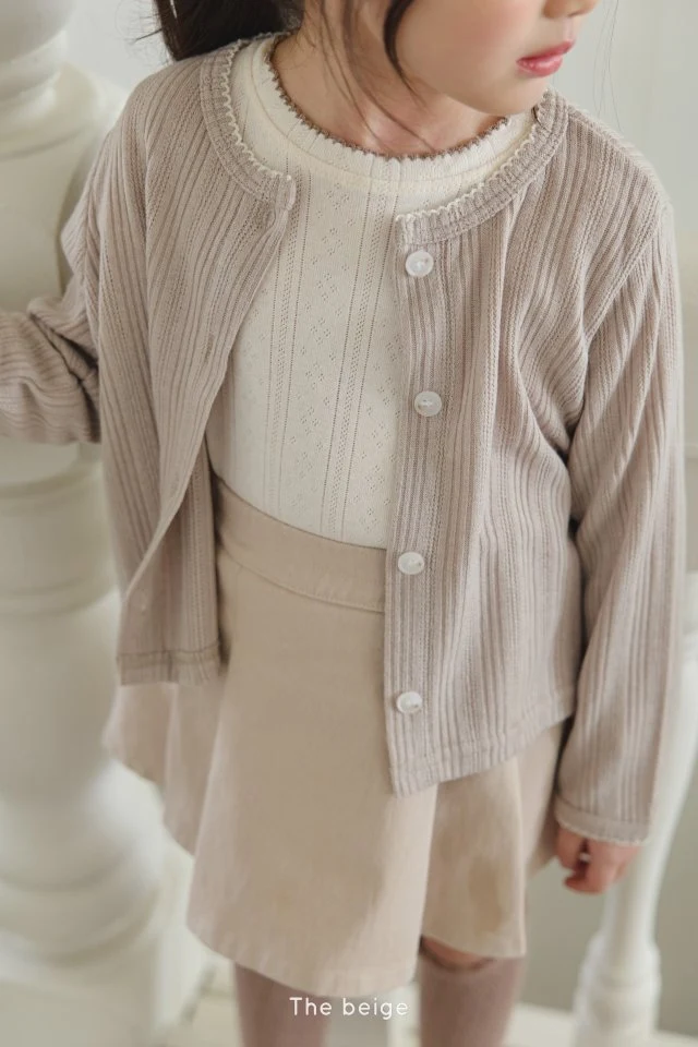 The Beige - Korean Children Fashion - #magicofchildhood - Pincoat Cardigan - 5