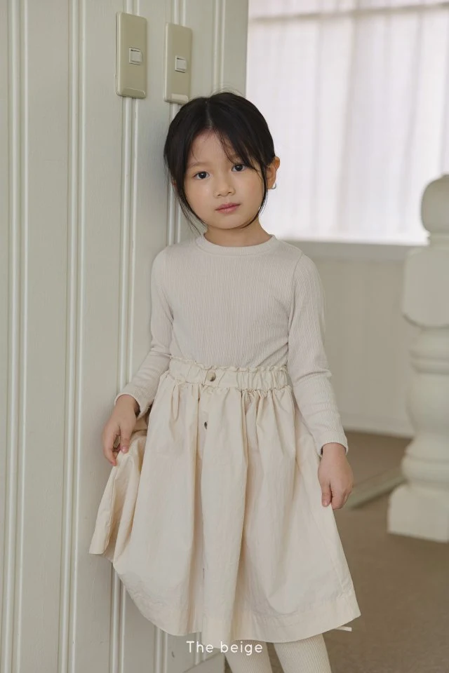 The Beige - Korean Children Fashion - #prettylittlegirls - Double One-piece