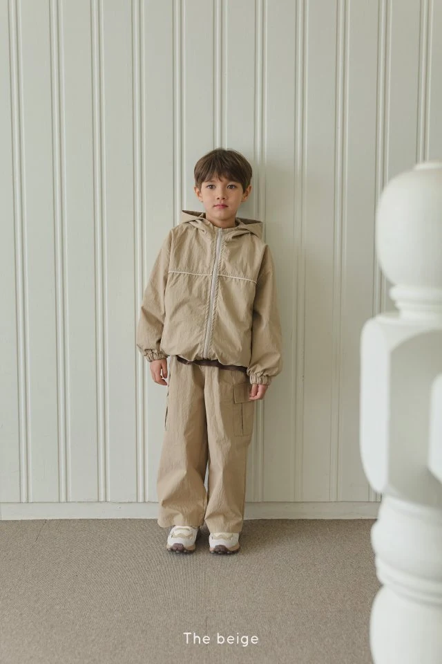 The Beige - Korean Children Fashion - #toddlerclothing - Button Cargo Pants - 4