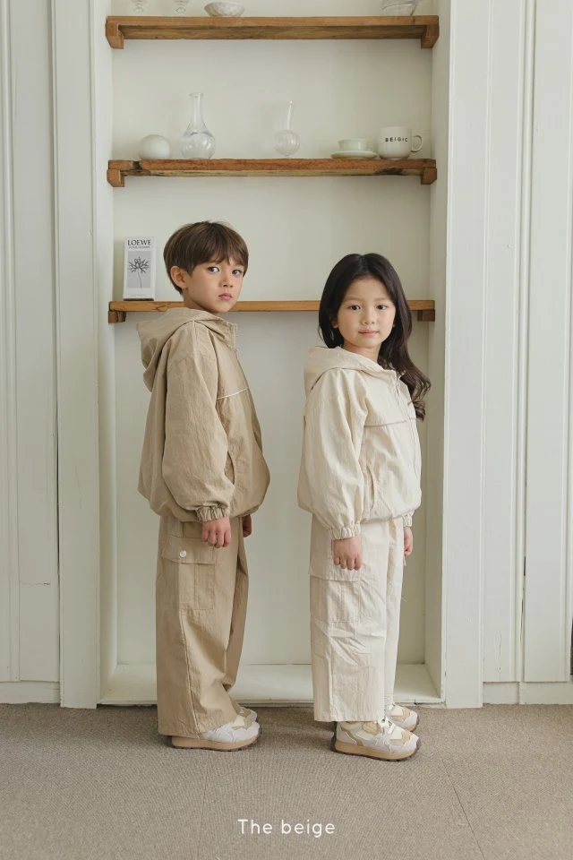 The Beige - Korean Children Fashion - #todddlerfashion - Button Cargo Pants - 2