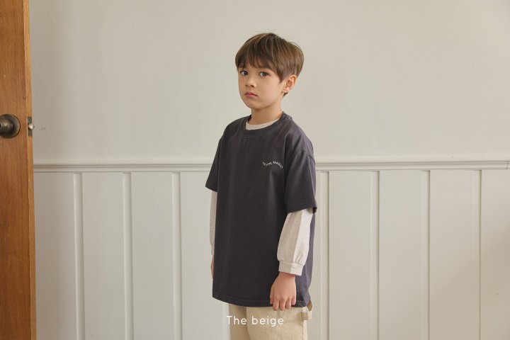 The Beige - Korean Children Fashion - #todddlerfashion - 5 Long Tee