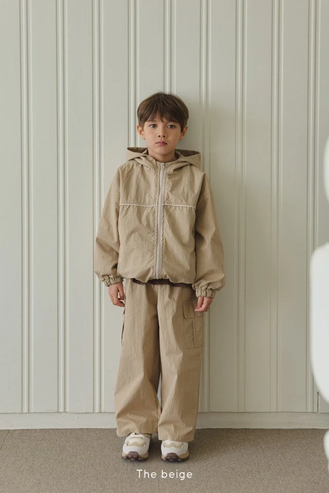 The Beige - Korean Children Fashion - #toddlerclothing - Button Cargo Pants - 3