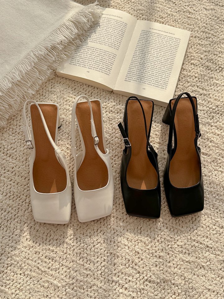 Vade - Korean Women Fashion - #momslook - Square Heels - 10