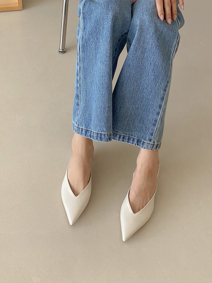 Vade - Korean Women Fashion - #momslook - Slingback Mule Sandals - 8