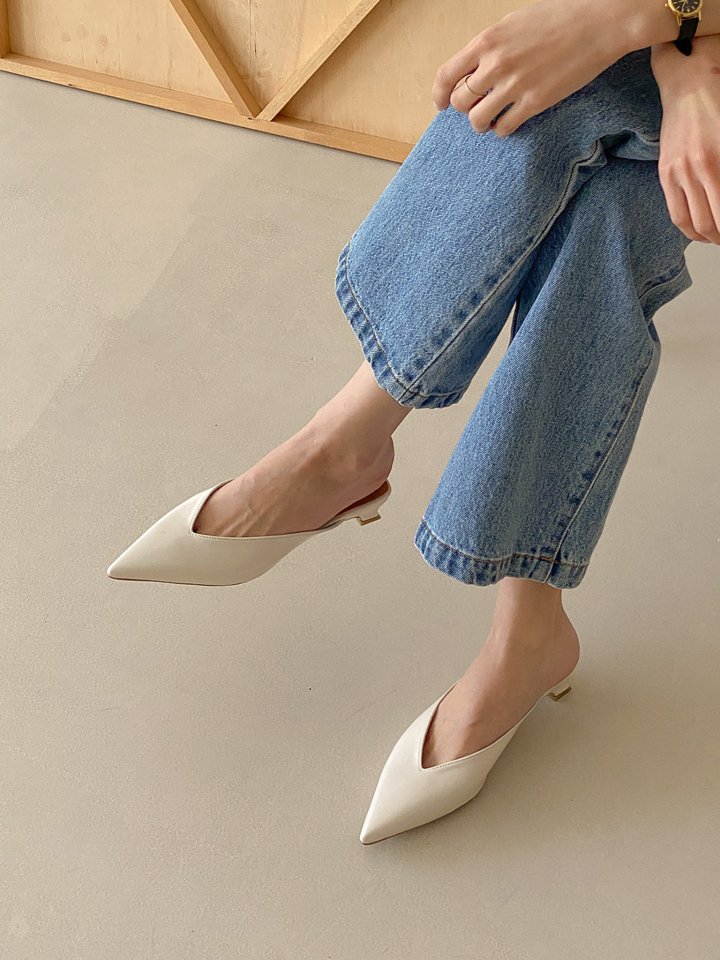 Vade - Korean Women Fashion - #vintageinspired - Slingback Mule Sandals - 10