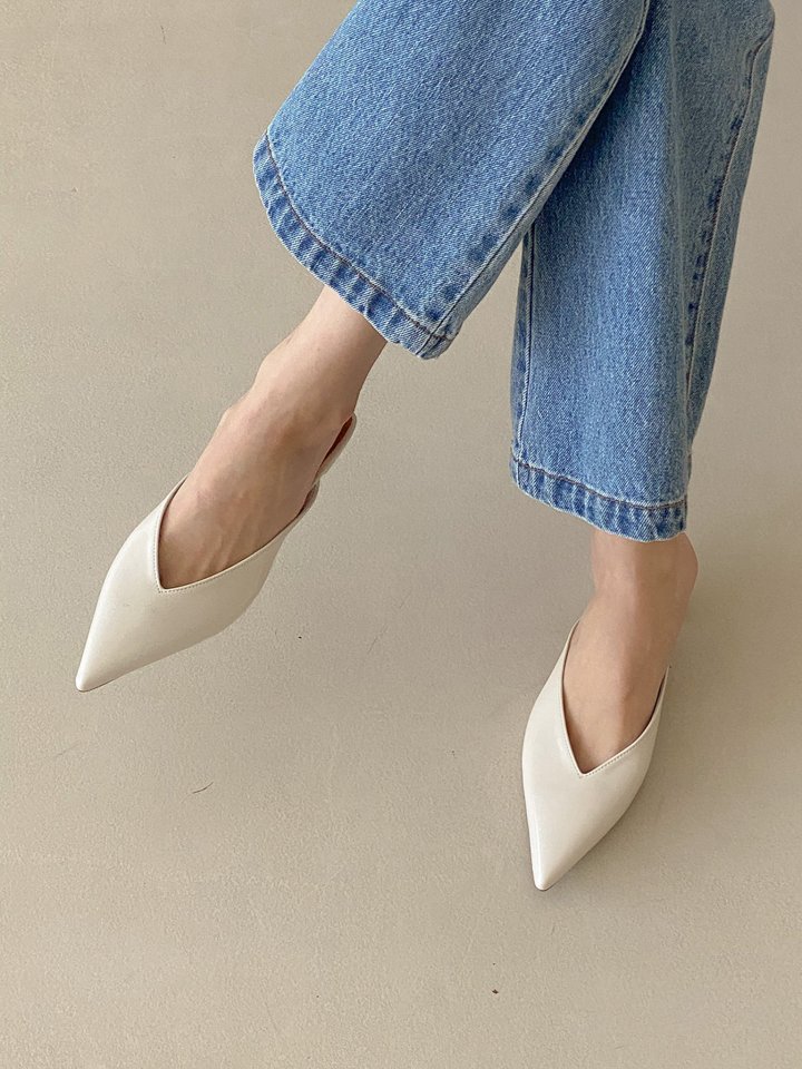 Vade - Korean Women Fashion - #womensfashion - Slingback Mule Sandals - 9