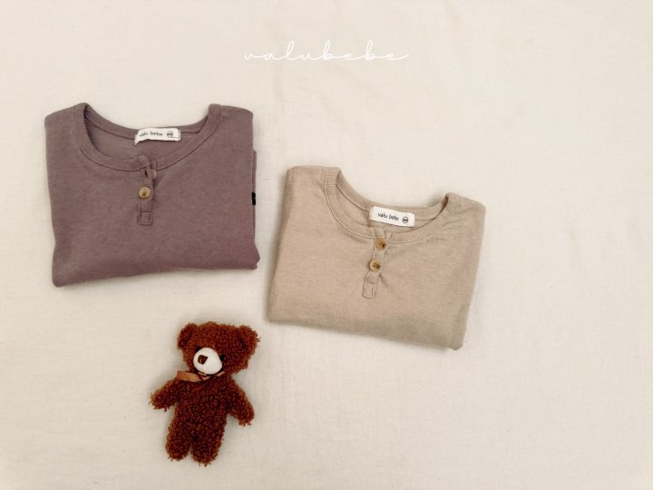 Valu Bebe - Korean Baby Fashion - #babyboutique - Har Two Button Tee (Bebe)