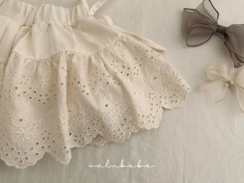 Valu Bebe - Korean Baby Fashion - #babyboutique - Bebe Lace Skirt Bloomer 25 - 12