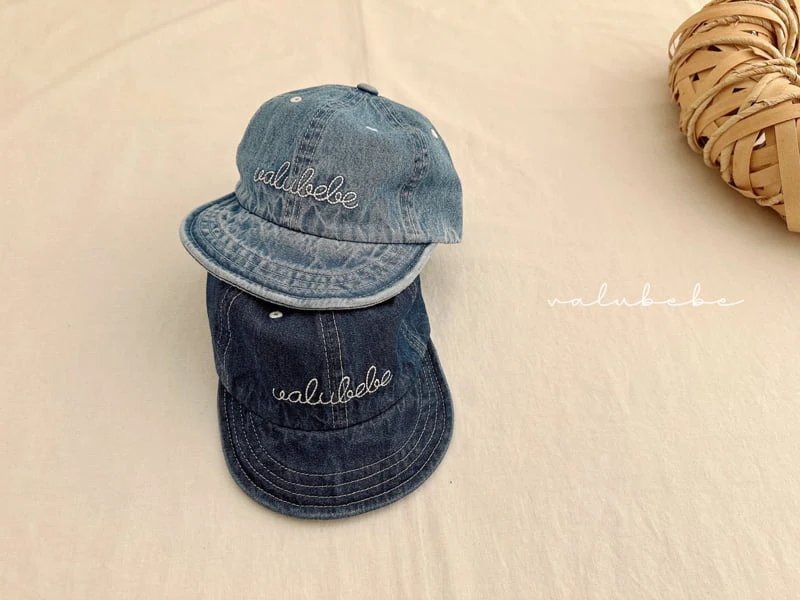 Valu Bebe - Korean Baby Fashion - #babyboutique - Bebe Velu Denim Cap - 12