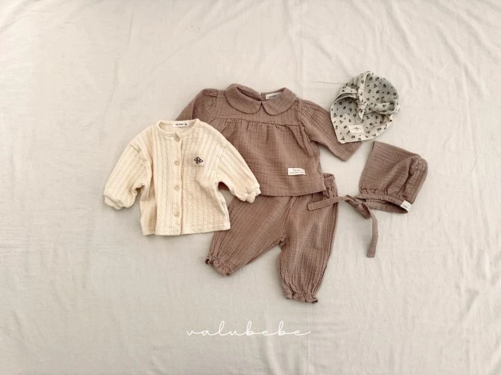 Valu Bebe - Korean Baby Fashion - #babyboutique - Bebe Natural Dunka Blouse - 3