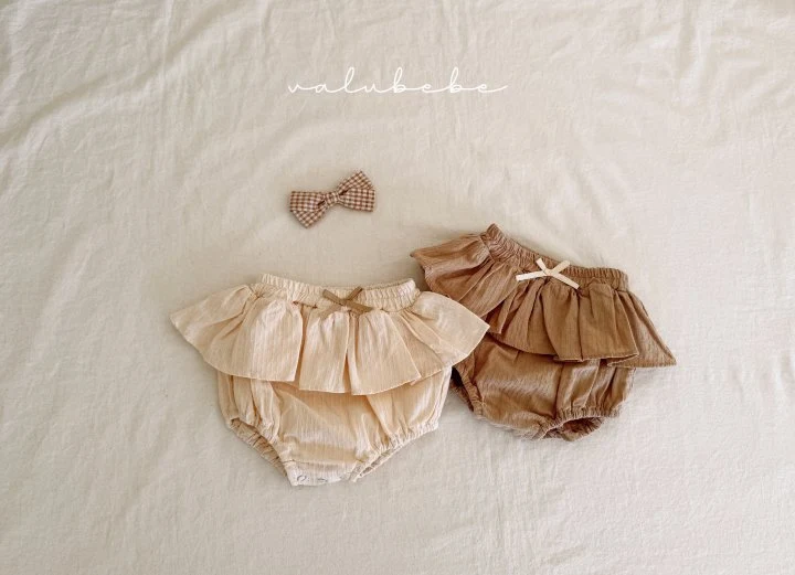 Valu Bebe - Korean Baby Fashion - #babyboutiqueclothing - Frill Ruffle Bloomers (Bebe) - 3