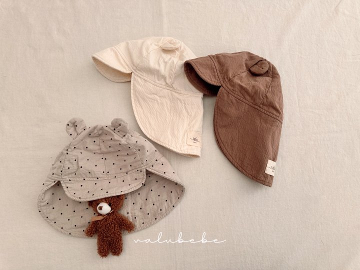 Valu Bebe - Korean Baby Fashion - #babyboutiqueclothing - Bebe Pong Pong Small Ear Bucket Hat - 8