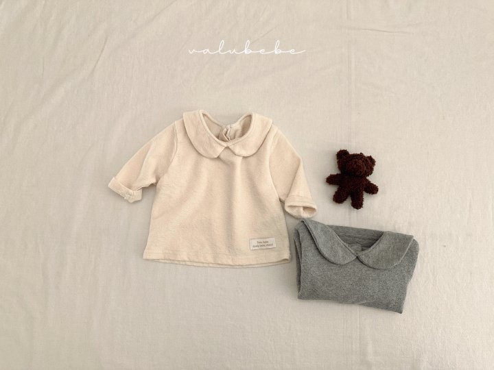 Valu Bebe - Korean Baby Fashion - #babyboutiqueclothing - Kids Round Collar Tee - 9