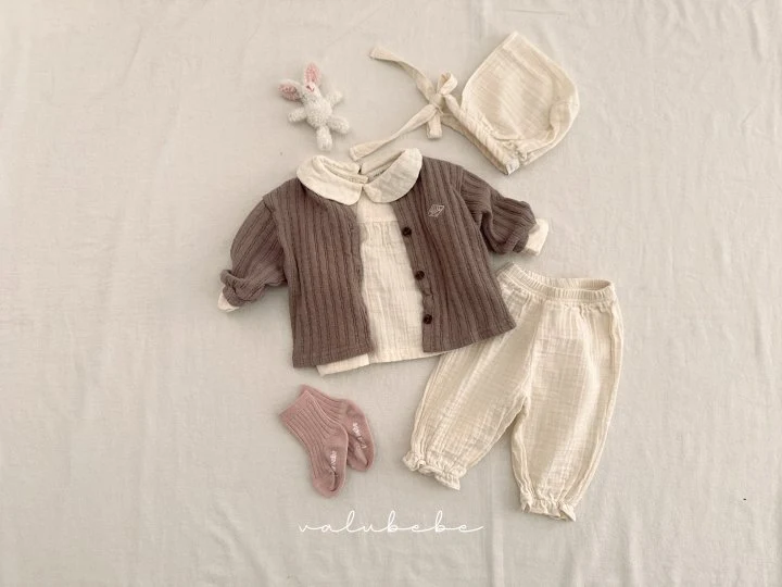 Valu Bebe - Korean Baby Fashion - #babyboutique - Bebe Natural Dunka Blouse - 4