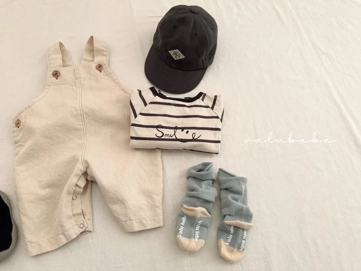 Valu Bebe - Korean Baby Fashion - #babyboutiqueclothing - Kids Smile Stripe Tee - 11