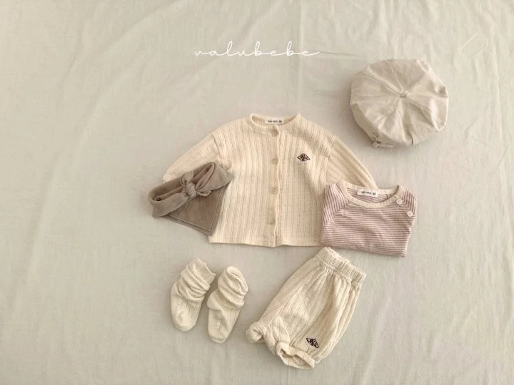 Valu Bebe - Korean Baby Fashion - #babyboutiqueclothing - Bebe ST Side Button Tee 3 - 2