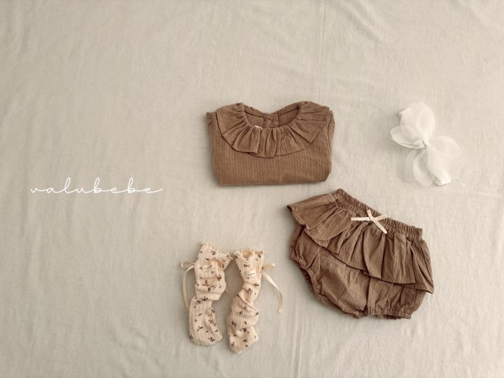 Valu Bebe - Korean Baby Fashion - #babyboutiqueclothing - Frill Ruffle Bloomers (Bebe) - 4