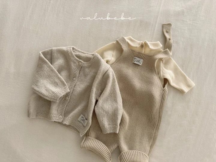 Valu Bebe - Korean Baby Fashion - #babyclothing - Bebe Core Knit Suspenders - 5