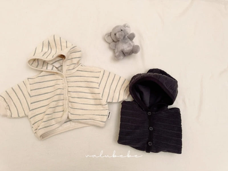 Valu Bebe - Korean Baby Fashion - #babyclothing - Bebe Moa Hooded Cardigan - 12